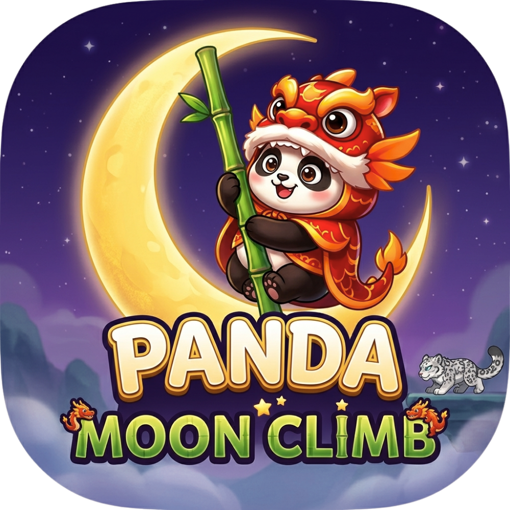 Logo Panda Moon Climb